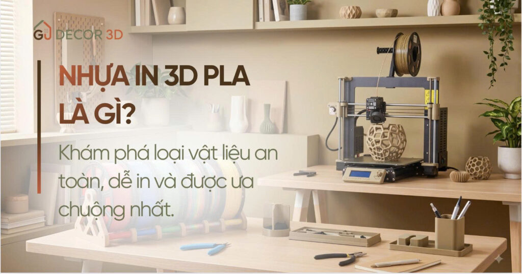 PLA LÀ GÌ? TÌM HIỂU NHỰA PLA TRONG IN 3D TỪ A-Z Nhựa in 3D PLA là gì? Khám phá loại vật liệu an toàn, dễ in và được ưa chuộng nhất.