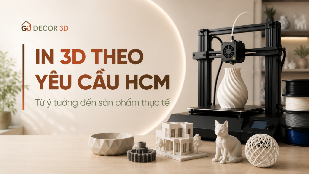 In 3D Theo Yêu Cầu HCM - In 3D TPHCM Theo Ý Tưởng In 3D theo yêu cầu HCM bằng công nghệ FDM và Resin