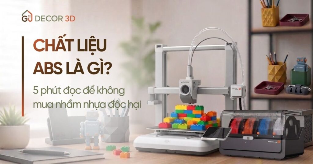 Giải đáp chi tiết chất liệu ABS là gì và nhận biết nhựa nguyên sinh không chứa chất độc hại.