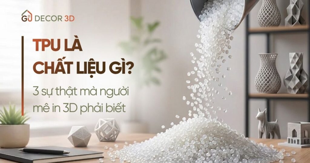 TPU Là Chất Liệu Gì? 3 Sự Thật Về Nhựa TPU Người Mê In 3D Phải Biết TPU là chất liệu gì? 3 sự thật mà người mê in 3D phải biết